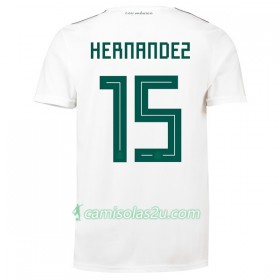 Camisolas de Futebol México Hernandez 15 Equipamento Alternativa Copa do Mundo 2018 Manga Curta